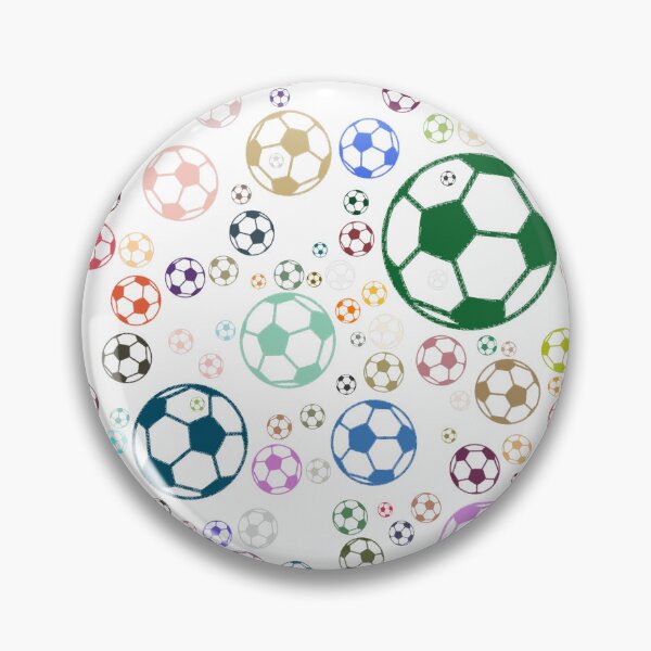 Item preview, Abstract Multi Color Football Soccer Ball Pattern  designed and sold by Pixel4Art.