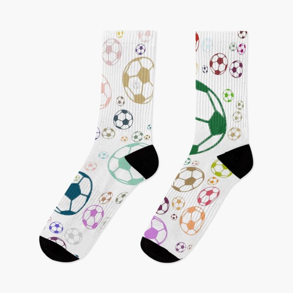 Item preview, Abstract Multi Color Football Soccer Ball Pattern  designed and sold by Pixel4Art.