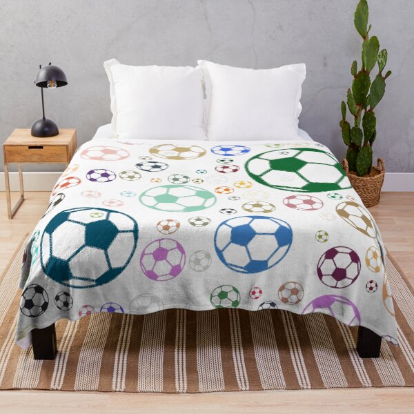 Item preview, Abstract Multi Color Football Soccer Ball Pattern  designed and sold by Pixel4Art.