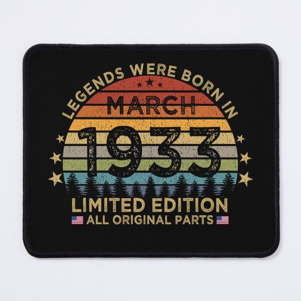 Item preview, Legends Were Born In March 1933 Limited Edition Patriotic designed and sold by cssdru.