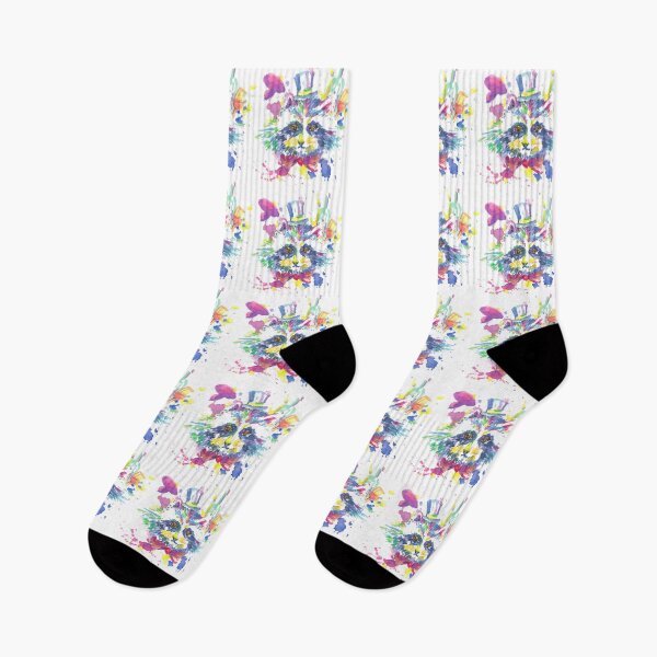 Item preview, Beautiful and Cute Racoon Splash Paint designed and sold by Shekevara.