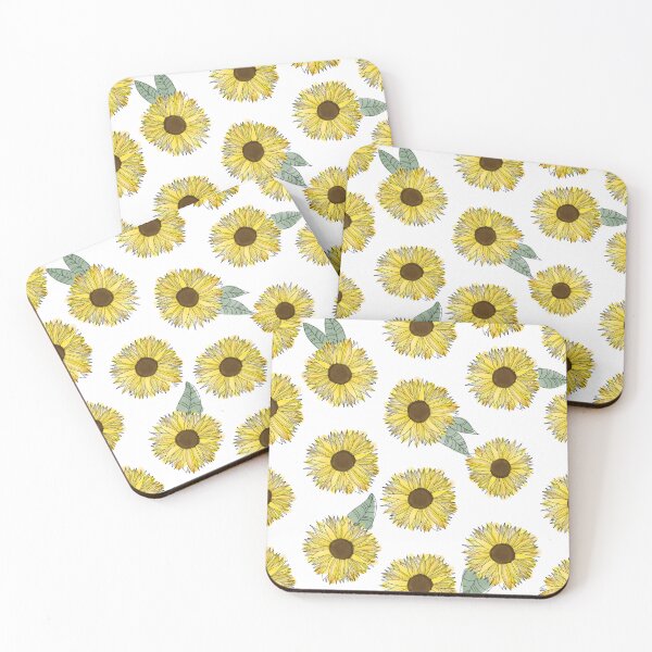 Item preview, Watercolor Sunflower Pattern designed and sold by suzannenagel.