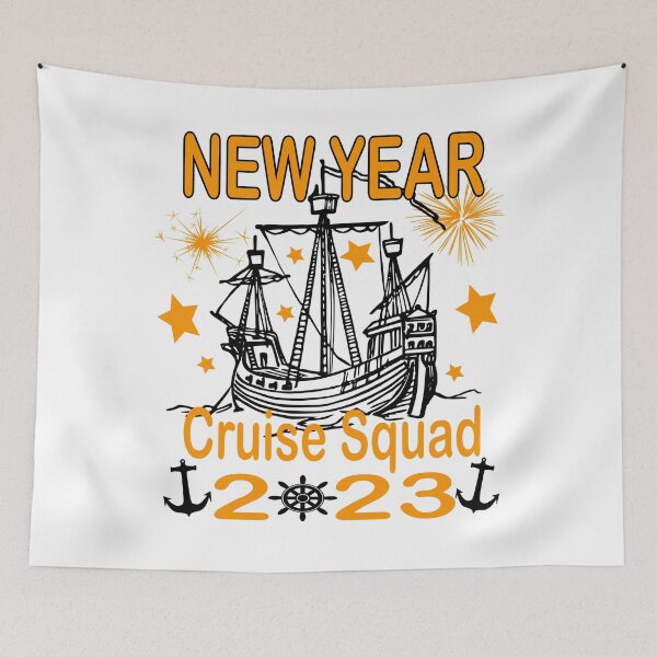 Item preview, New Year Cruise Squad 2023 designed and sold by Soudesign99.