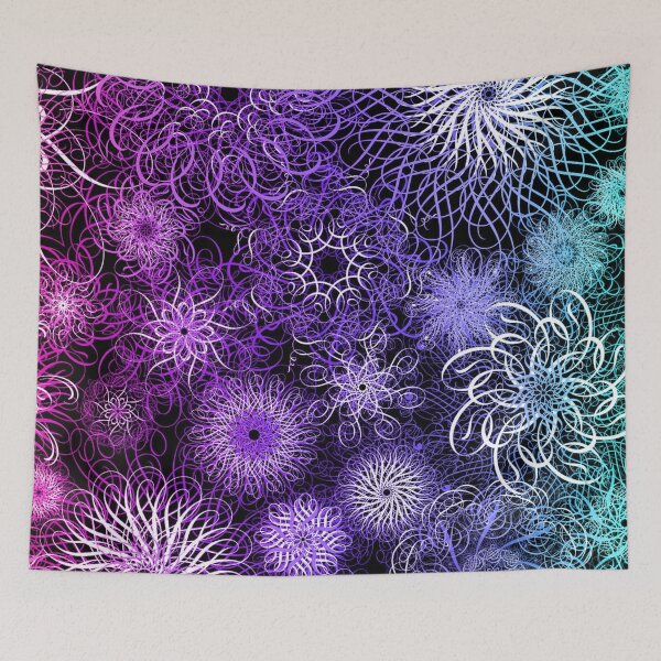 Item preview, Unicorn Floral Mandala Swirl Doodle designed and sold by 2sweetsDesign.