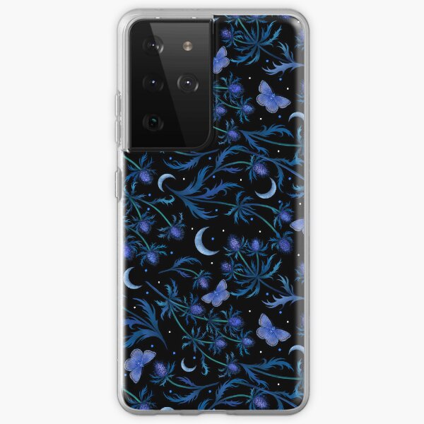 Item preview, Blue Thistle Pattern designed and sold by episodicDrawing.
