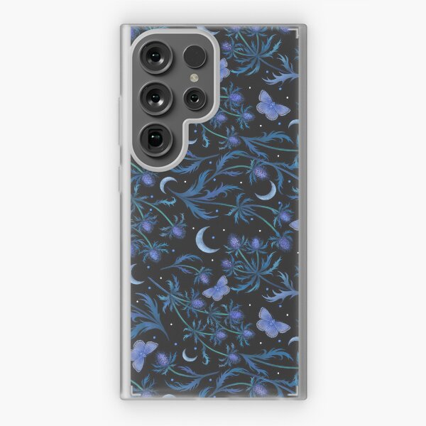 Item preview, Blue Thistle Pattern designed and sold by episodicDrawing.