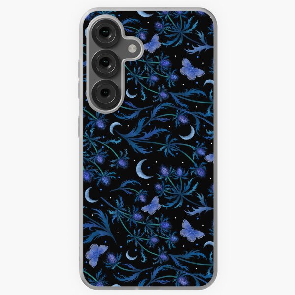 Item preview, Blue Thistle Pattern designed and sold by episodicDrawing.