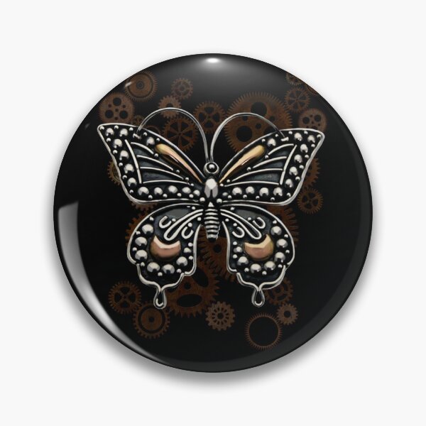 Item preview, Engranajes y mariposas Steampunk designed and sold by Gothic Fantasy.