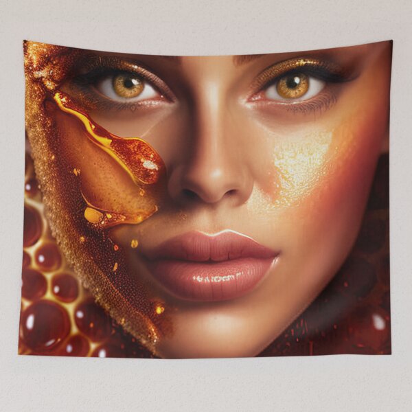 Item preview, Woman covered with honey designed and sold by RK - Shop.