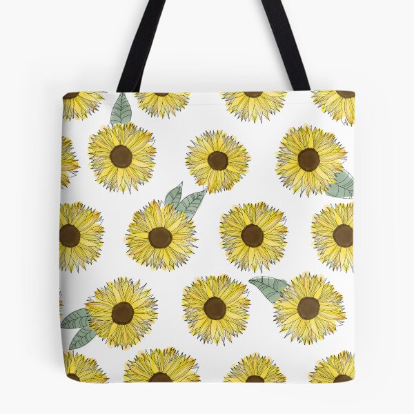 Item preview, Watercolor Sunflower Pattern designed and sold by suzannenagel.