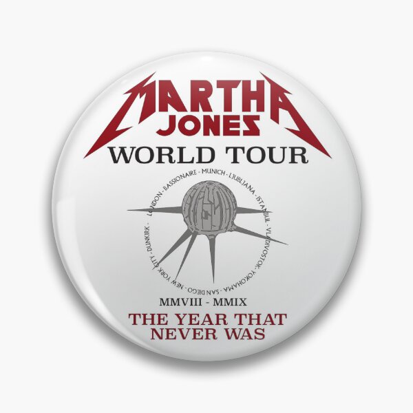 Item preview, Martha Jones World Tour designed and sold by Geekiana.