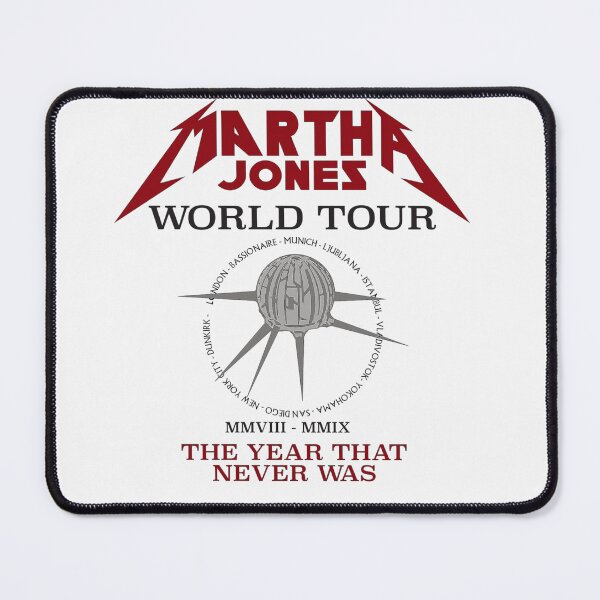 Item preview, Martha Jones World Tour designed and sold by Geekiana.