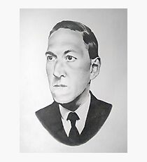 HP Lovecraft Photographic Print