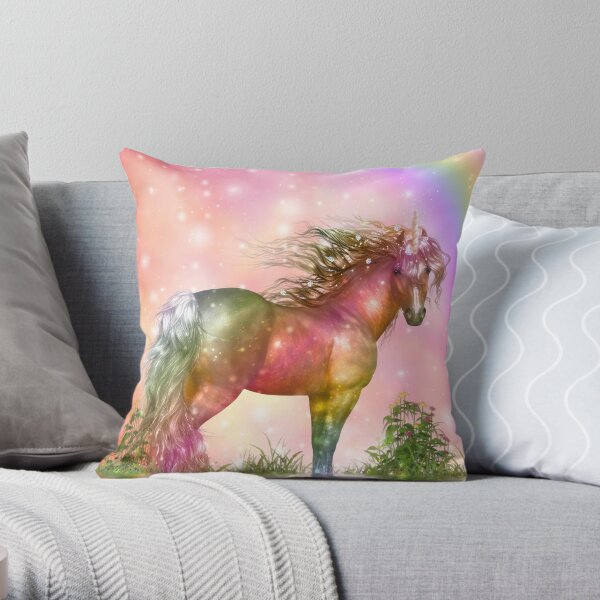 Unicorn - Over the Rainbow Dekokissen