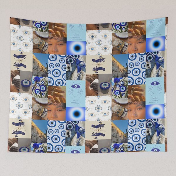 Item preview, evil eye aesthetic collage designed and sold by morgananjos.
