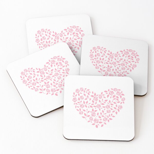 Item preview, A heart made of pink roses  designed and sold by Tasha-design.