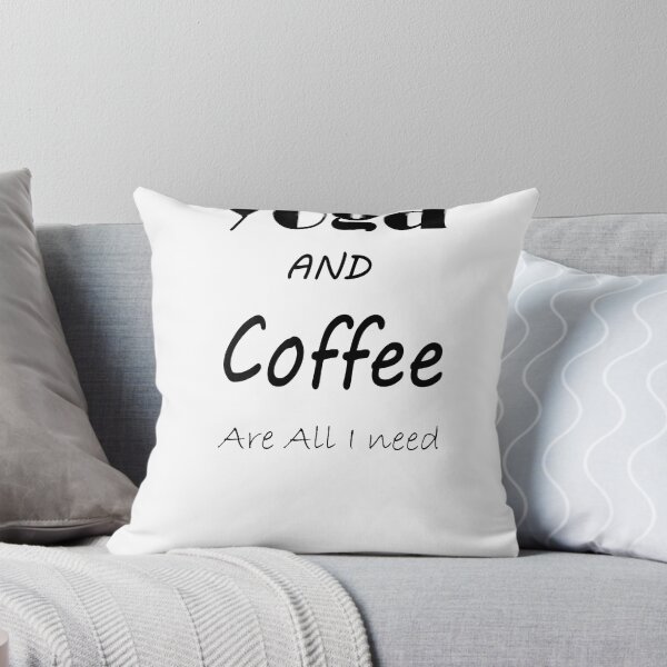 Item preview, yoga and coffee are all i need designed and sold by creator110.