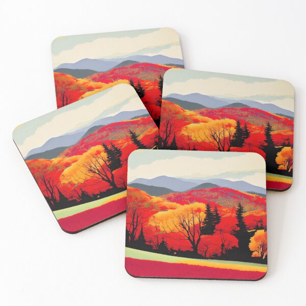 Item preview, Valley View: Silkscreen Landscape designed and sold by Studio Axis.