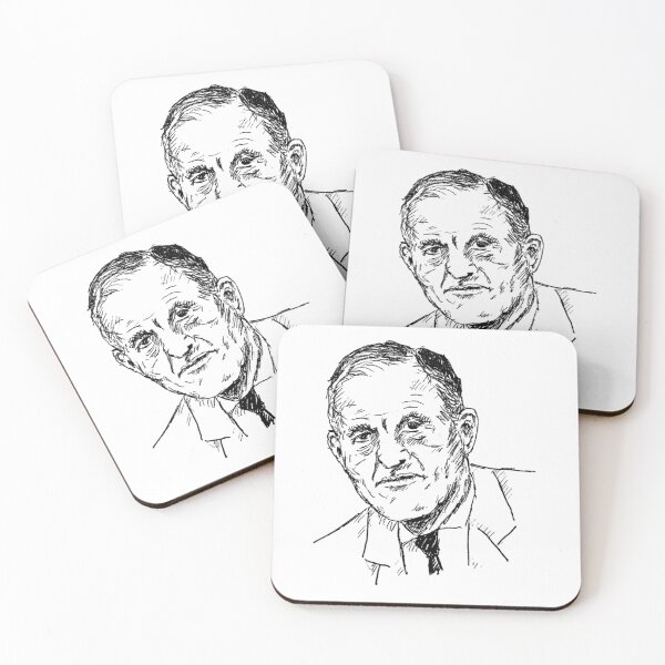 Item preview, 36 Years in the Insurance Game / Pen Drawing by Josh Valentine designed and sold by YeahWellDesigns.