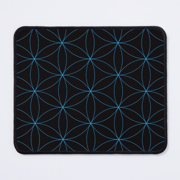 Item preview, Flower of Life Blue Black designed and sold by 2sweetsDesign.