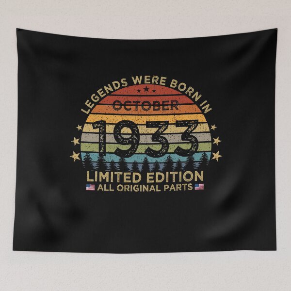 Item preview, Legends Were Born In October 1933 Limited Edition Patriotic designed and sold by cssdru.