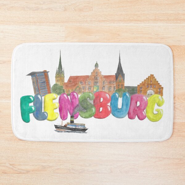 Item preview, Colorful Flensburg designed and sold by Sandra  Steinke.