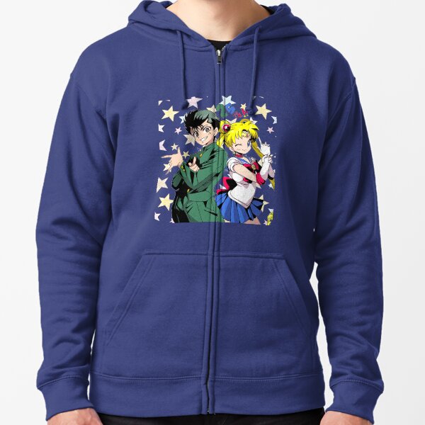 Lovely_Hakusho Sudadera con capucha y cremallera