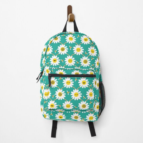Item preview, White Chamomile on Mint Green designed and sold by Insvy Design Studio.