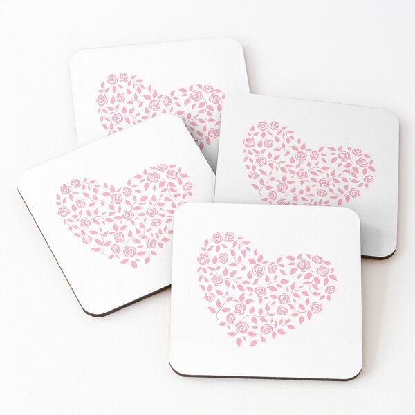 Item preview, A heart made of pink roses  designed and sold by Tasha-design.