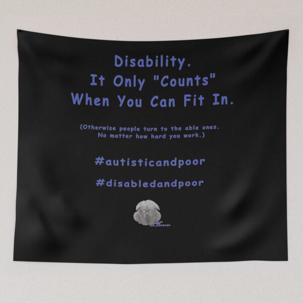 Item preview, Disabilities disable twice when... designed and sold by AK-Hevonen.