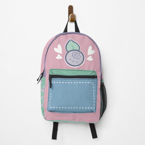Item preview, Blueberry Color Block Pastel Backpack designed and sold by Candy-Citrus-Co.
