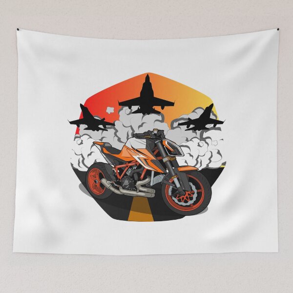 Item preview, KTM 1290 SuperDuke on the airbase designed and sold by MotorcycleLove.