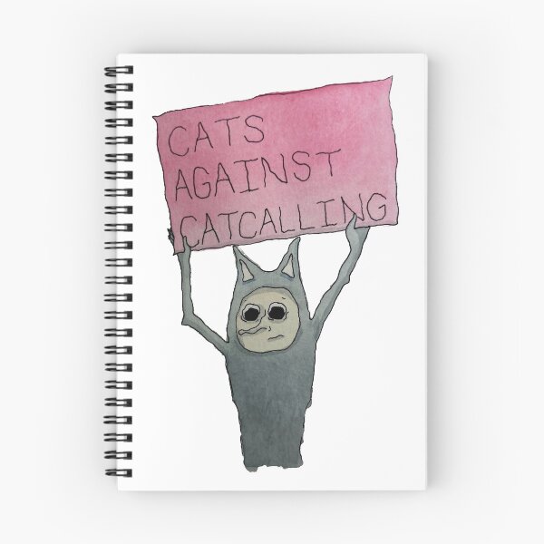 Item preview, Cats against catcalling designed and sold by Bingus & Bort.