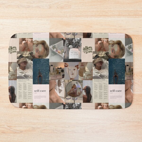Item preview, self care aesthetic collage designed and sold by morgananjos.