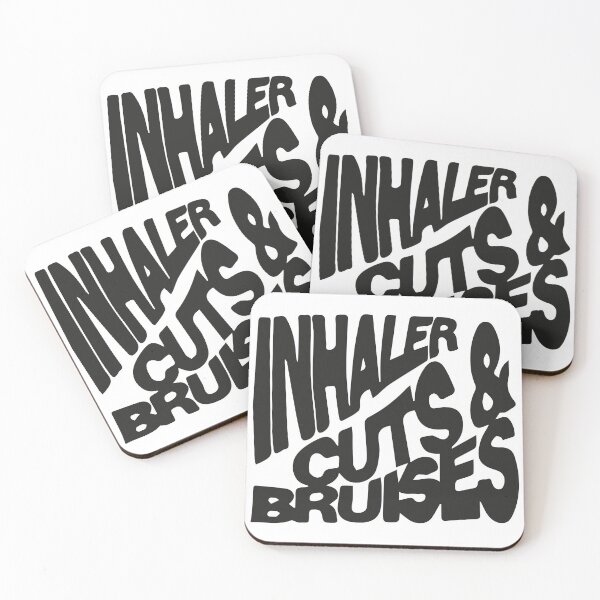 Item preview, Inhaler Cuts and Bruises Album Cover Sticker Poster Tshirt designed and sold by jamiejonesuk.