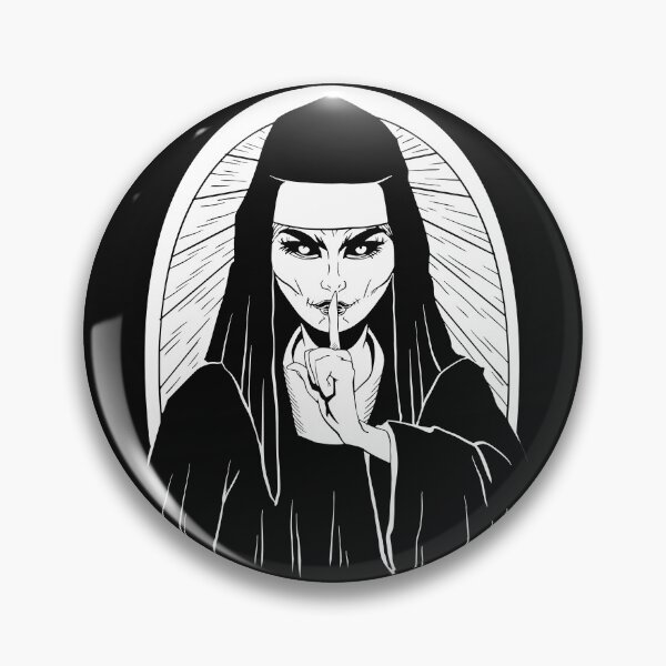Item preview, Scary demonic christian nun designed and sold by Cyrenaica 1949.