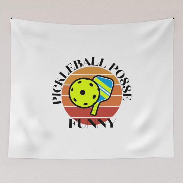 Item preview, Pickleball Posse Funny Pickleball designed and sold by GridText.