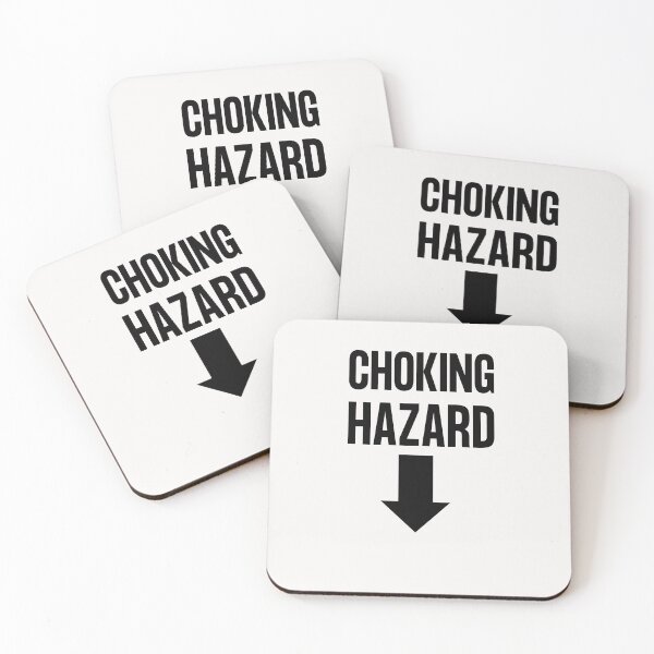 Item preview, Choking Hazard designed and sold by Rainbow Designs.