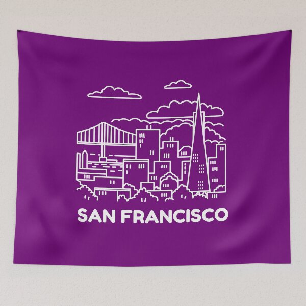 Item preview, San Francisco Silhouette designed and sold by 4CoolKats.
