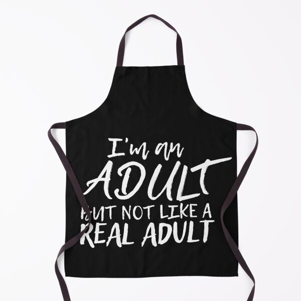 Item preview, I'm An Adult, But Not Like a Real Adult designed and sold by minimalconcept.