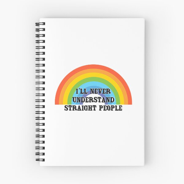 Item preview, Xiuying's "I'll never understand straight people" quote - General Queer Ver designed and sold by Margherita Scialla.