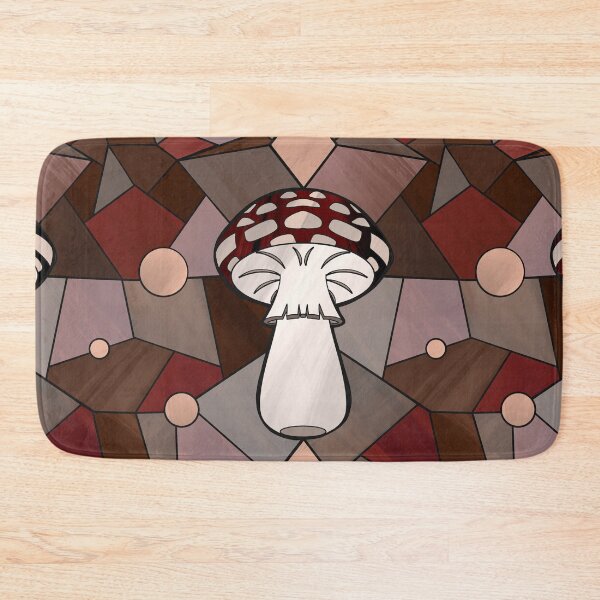 Item preview, Stained Glass - Fly Agaric Mushroom designed and sold by IllusiveRose.