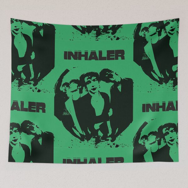 Item preview, Inhaler Cuts and Bruises Album Cover Sticker Poster Tshirt designed and sold by jamiejonesuk.