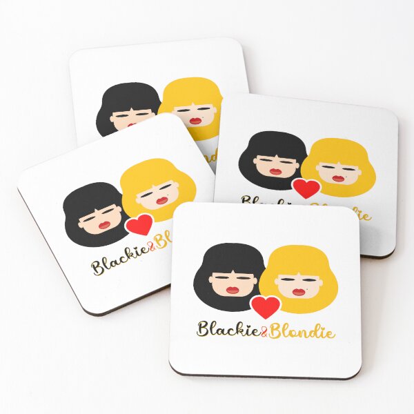 Item preview, Little Angel Annie Logo Blackie & Blondie A15 designed and sold by AJATheWholeGang.