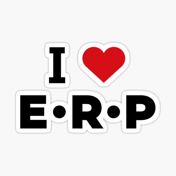 Item preview, I love ERP designed and sold by Moyanana.