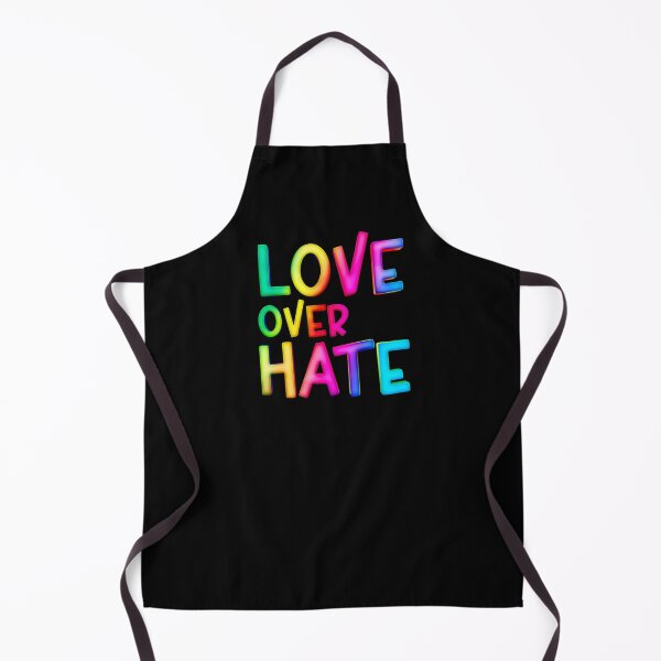 Item preview, Love Over Hate Rainbow Gradient Sans Serif Typography Inspirational Quote designed and sold by Cawaiico.