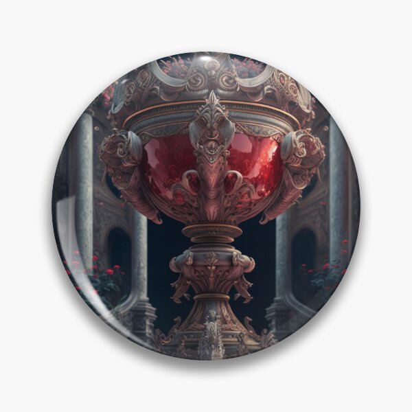 Aperçu de l'œuvre Une statue géante en calice de béryl rouge - Magnifique et très détaillée créée et vendue par InsterDesign.