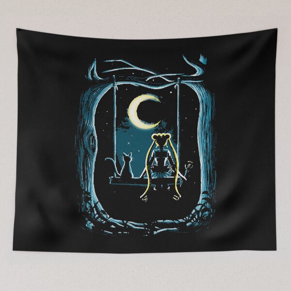 Item preview, Guardian under the moon - Tshirt designed and sold by JavonteKub.