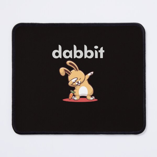 Item preview, Funny Dabbing Dabbit Dab Rabbit Bunny Hare Animal Dancer designed and sold by MagicSD Designs.