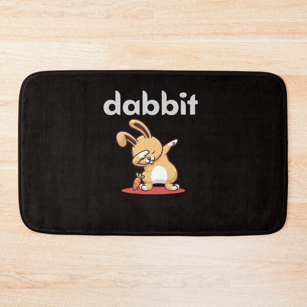 Item preview, Funny Dabbing Dabbit Dab Rabbit Bunny Hare Animal Dancer designed and sold by MagicSD Designs.